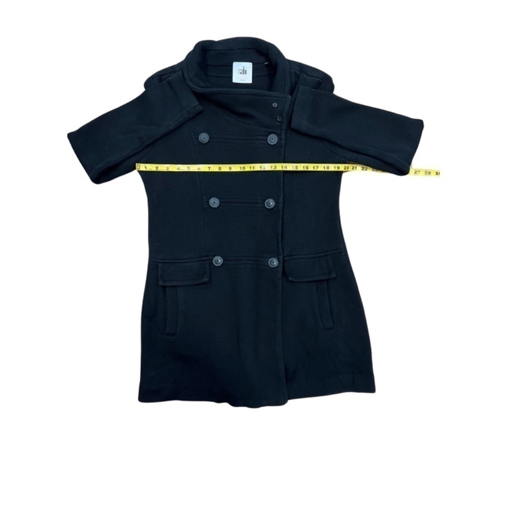 Cabi Love Carol Collection Women Black Peacoat Size M - Picture 6 of 9